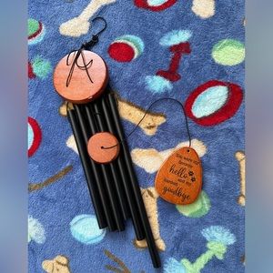 Pet memorial wind chimes - NEW IN BOX